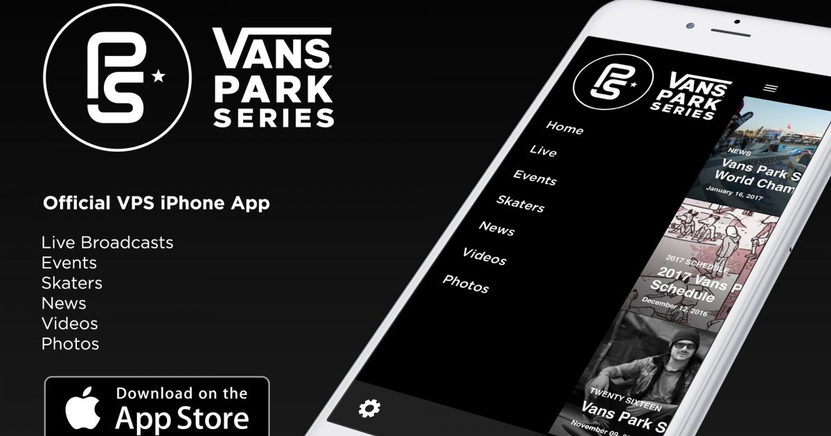 Espantar Chaise longue rechazo Vans Park Series iPhone App | Vans Park Series
