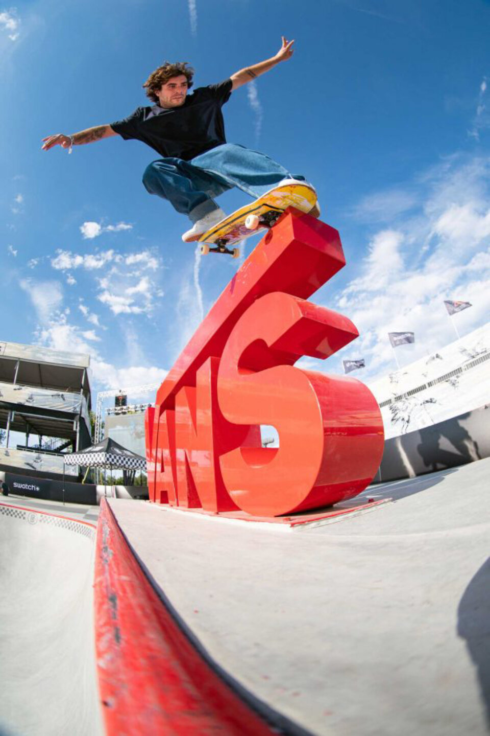 My suggestion for 2020 is that Vans fabricates objects that also act as captions. For instance, if this “Vans” obstacle said something like, “Pedro Barros nosegrind,” then I wouldn’t be sitting here at three in the morning trying to come up with something clever to write.  Photo: Anthony Acosta</span>